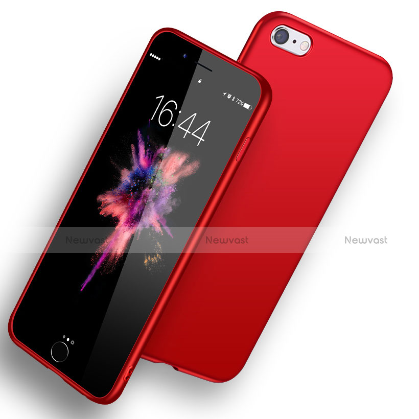 Ultra-thin Silicone Gel Soft Case U10 for Apple iPhone 6 Red