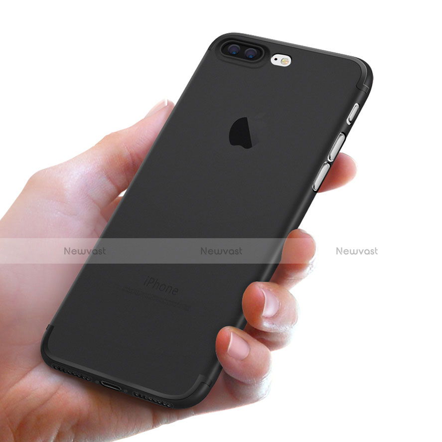 Ultra-thin Silicone Gel Soft Case Z04 for Apple iPhone 7 Plus Black