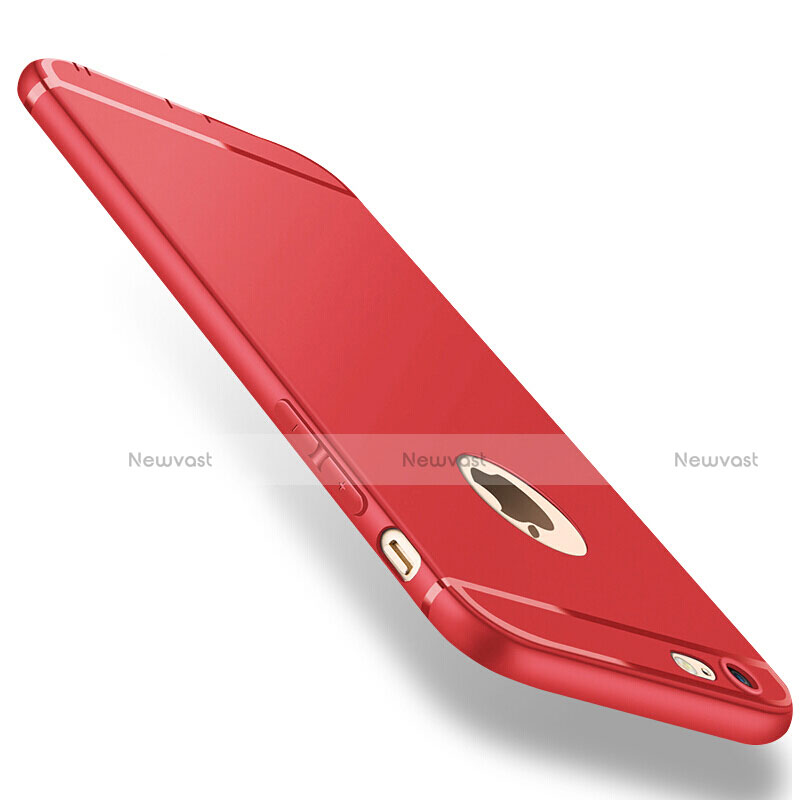 Ultra-thin Silicone Gel Soft Cover for Apple iPhone 6 Plus Red