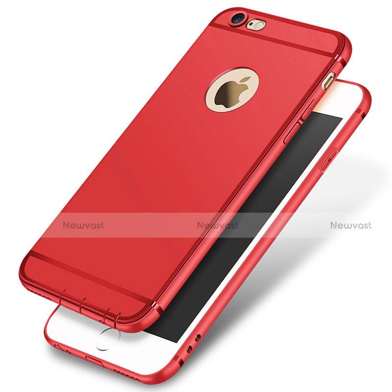 Ultra-thin Silicone Gel Soft Cover for Apple iPhone 6 Plus Red