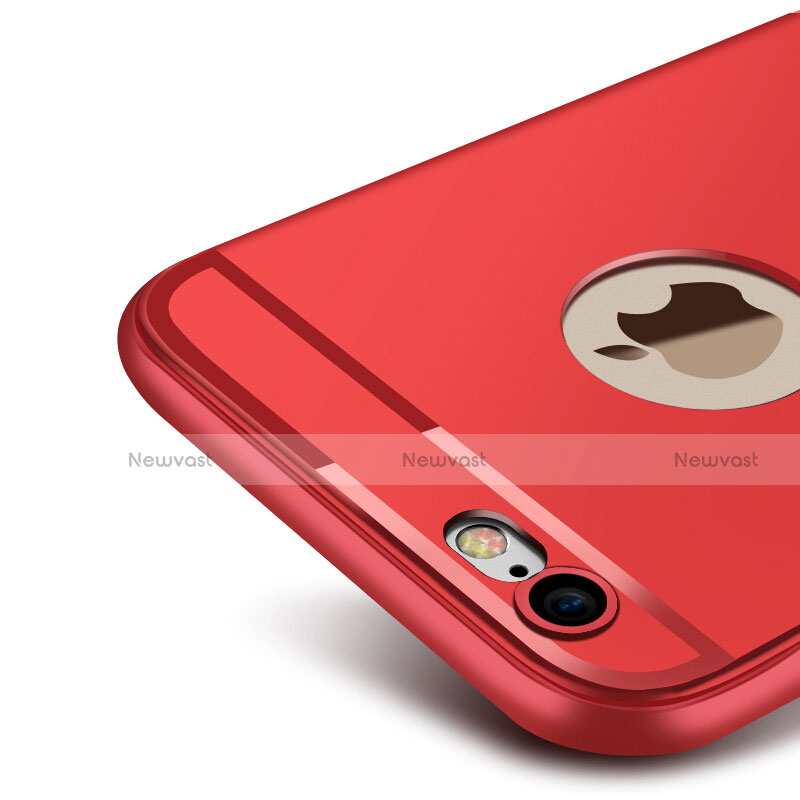 Ultra-thin Silicone Gel Soft Cover for Apple iPhone 6S Red