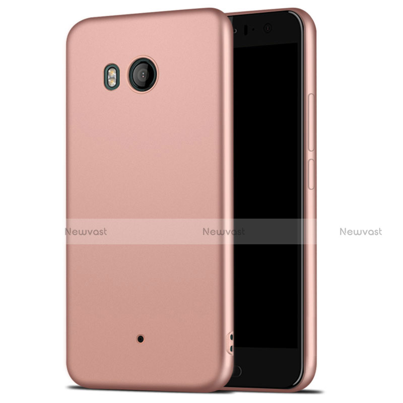 Ultra-thin Silicone Gel Soft Cover for HTC U11 Rose Gold