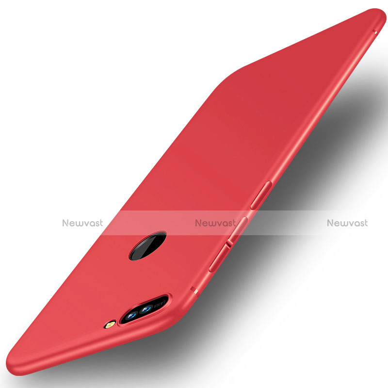 Ultra-thin Silicone Gel Soft Cover for Huawei Honor 8 Pro Red