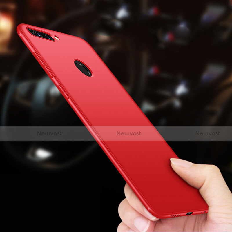 Ultra-thin Silicone Gel Soft Cover for Huawei Honor V9 Red