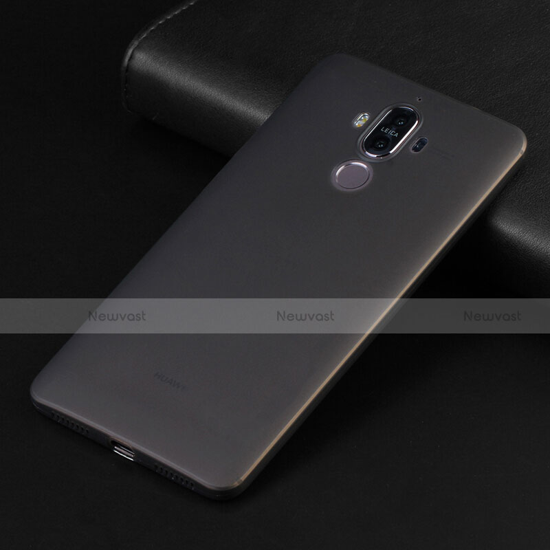 Ultra-thin Silicone Gel Soft Cover for Huawei Mate 9 Gray