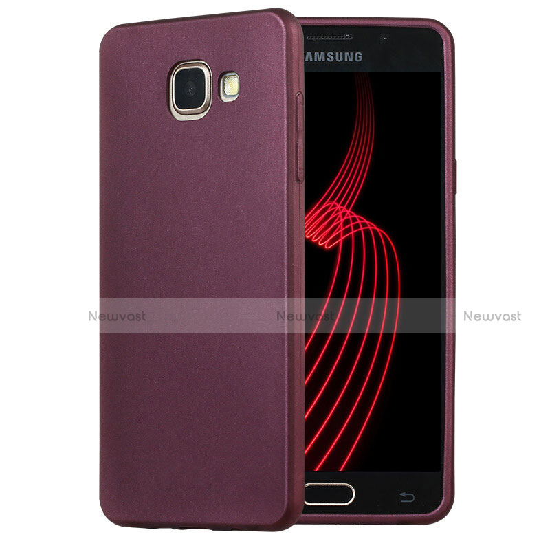 Ultra-thin Silicone Gel Soft Cover for Samsung Galaxy A5 (2016) SM-A510F Purple