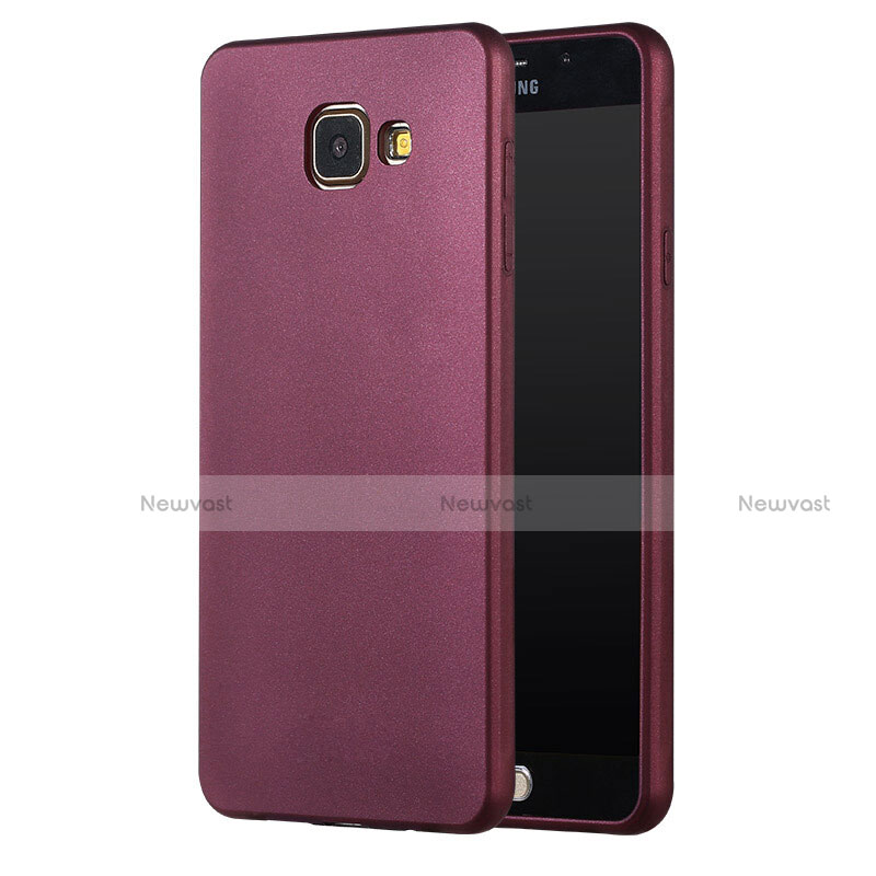 Ultra-thin Silicone Gel Soft Cover for Samsung Galaxy A5 (2017) Duos Red