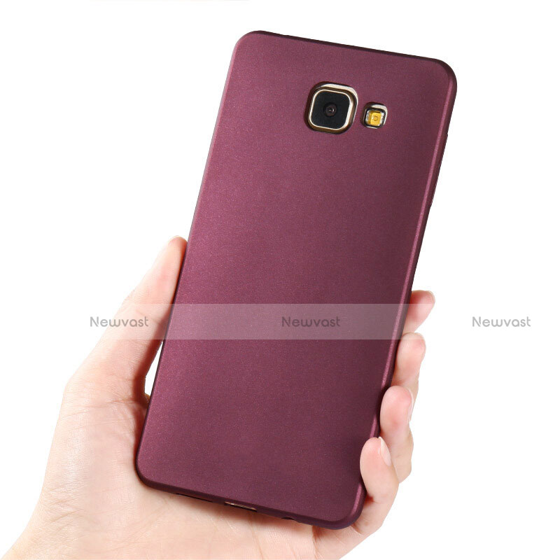 Ultra-thin Silicone Gel Soft Cover for Samsung Galaxy A5 (2017) SM-A520F Red