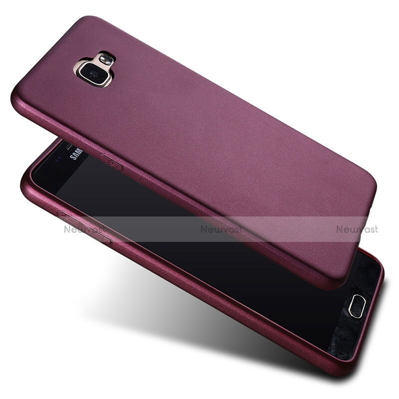 Ultra-thin Silicone Gel Soft Cover for Samsung Galaxy A9 (2016) A9000 Purple