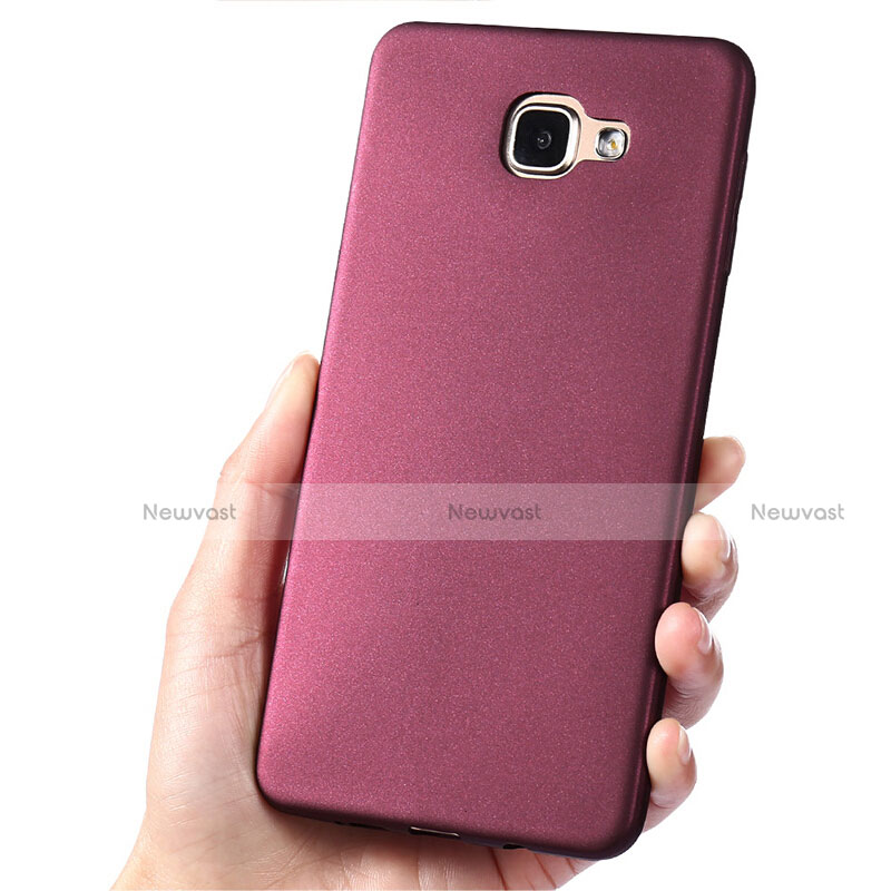 Ultra-thin Silicone Gel Soft Cover for Samsung Galaxy A9 (2016) A9000 Purple