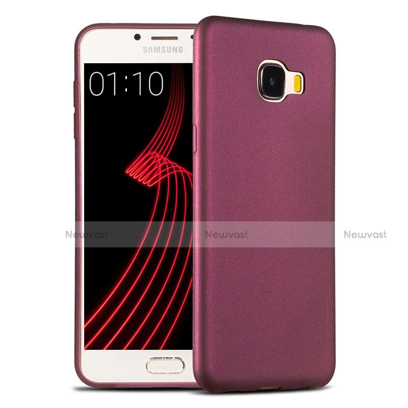 Ultra-thin Silicone Gel Soft Cover for Samsung Galaxy C5 SM-C5000 Purple