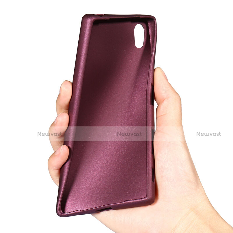 Ultra-thin Silicone Gel Soft Cover for Sony Xperia Z5 Red