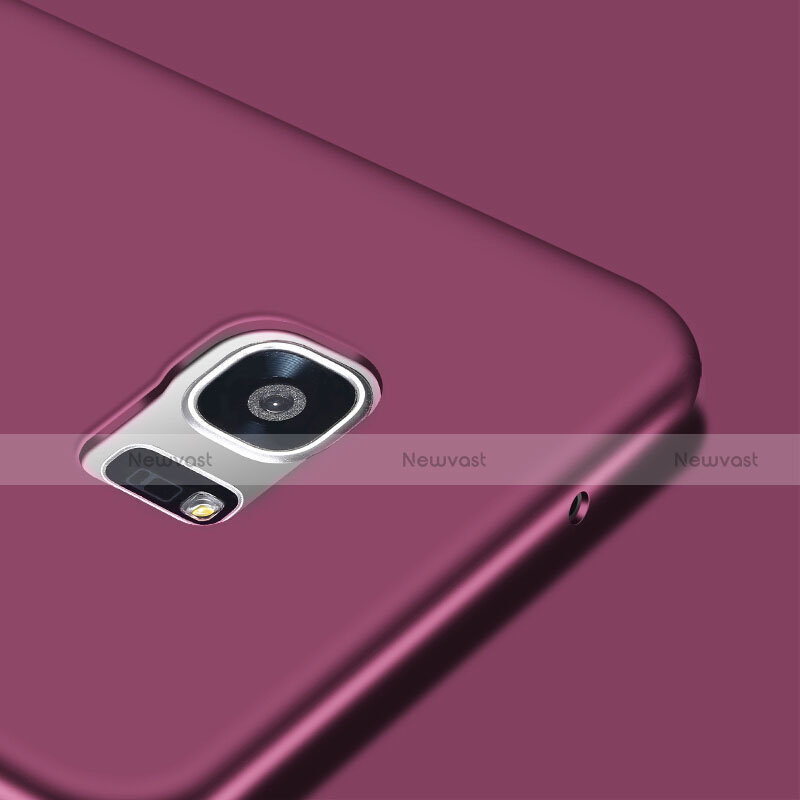 Ultra-thin Silicone Gel Soft Cover R03 for Samsung Galaxy S7 Edge G935F Purple