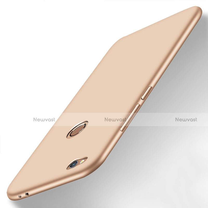 Ultra-thin Silicone Gel Soft Cover S02 for Huawei Honor 8 Lite Gold