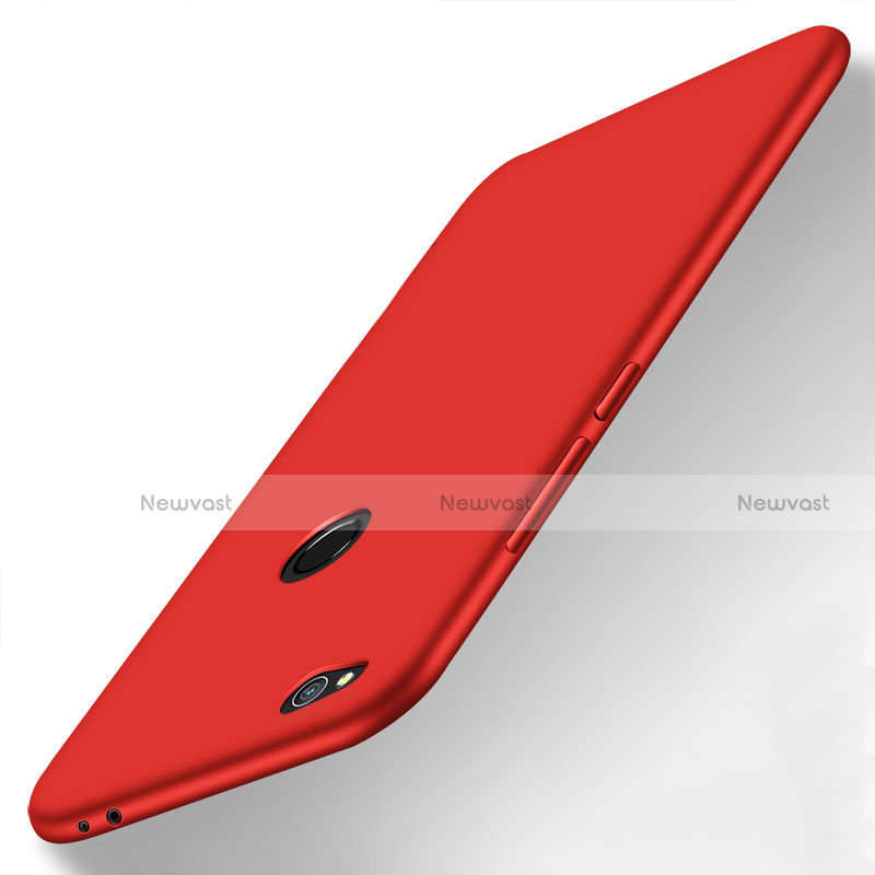 Ultra-thin Silicone Gel Soft Cover S02 for Huawei Honor 8 Lite Red