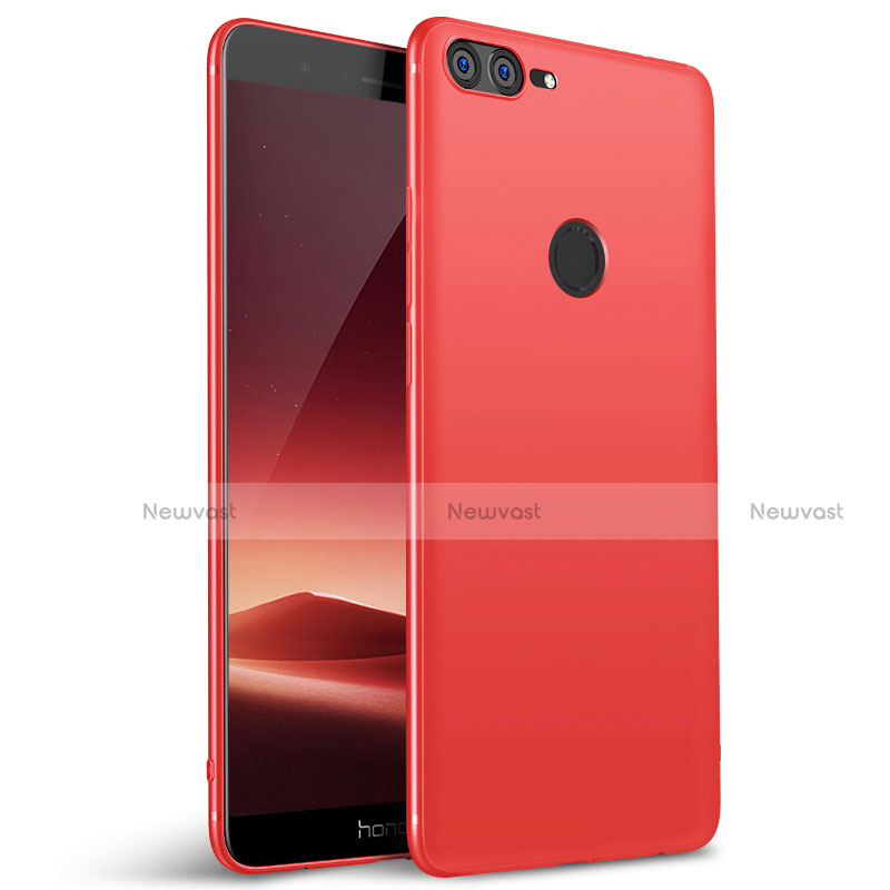 Ultra-thin Silicone Gel Soft Cover S02 for Huawei Honor 9 Lite Red