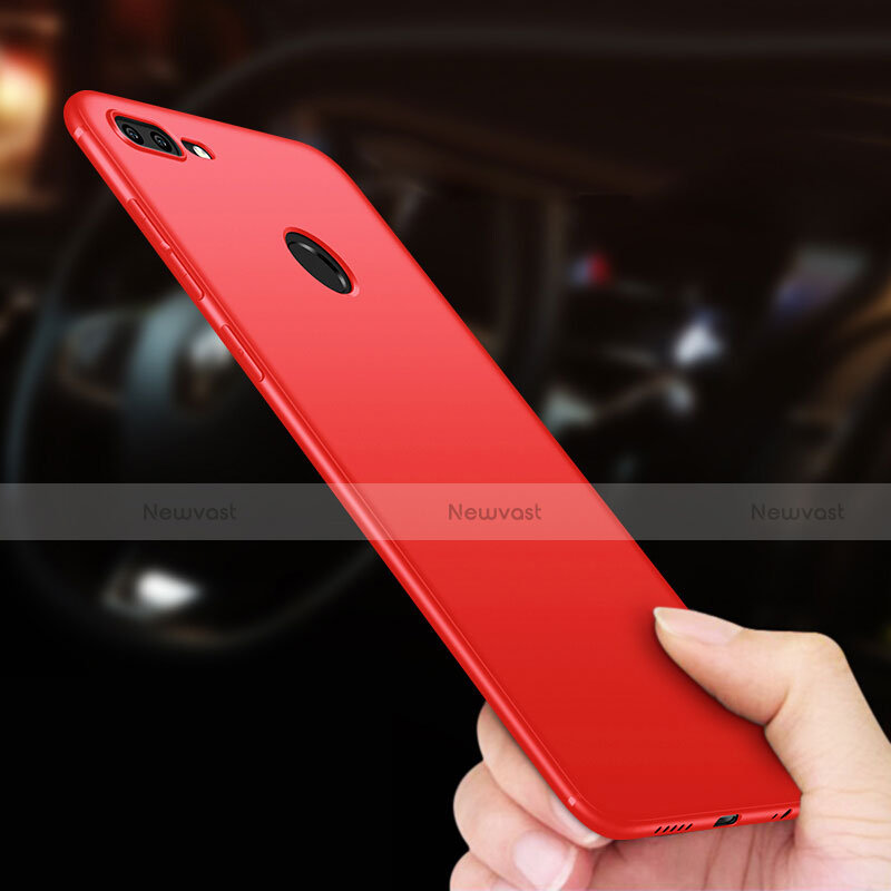 Ultra-thin Silicone Gel Soft Cover S02 for Huawei Honor 9 Lite Red