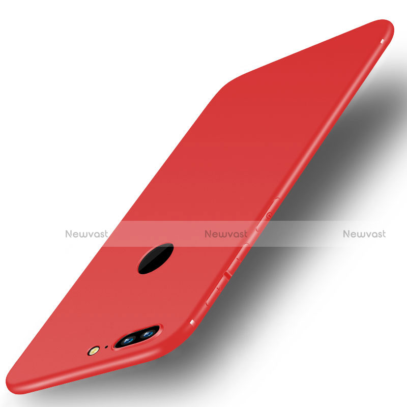 Ultra-thin Silicone Gel Soft Cover S02 for Huawei Honor 9 Lite Red