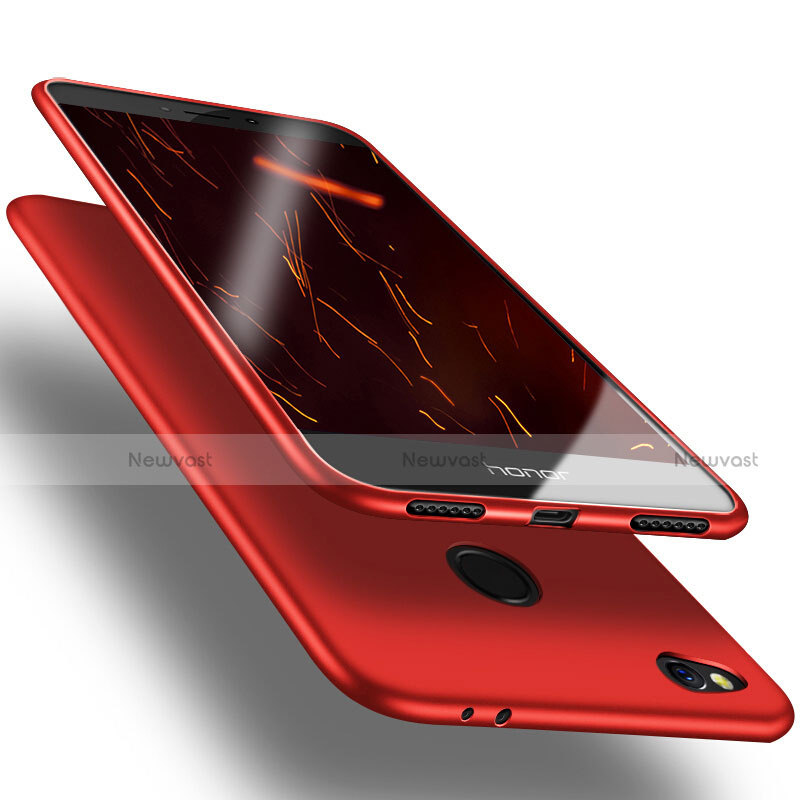 Ultra-thin Silicone Gel Soft Cover S02 for Huawei P8 Lite (2017) Red