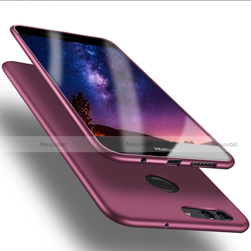 Ultra-thin Silicone Gel Soft Cover S03 for Huawei Nova 2 Purple