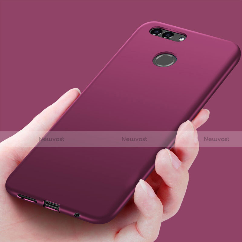 Ultra-thin Silicone Gel Soft Cover S03 for Huawei Nova 2 Purple