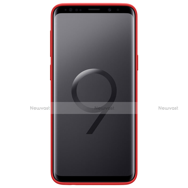 Ultra-thin Silicone Gel Soft Cover S03 for Samsung Galaxy S9 Red