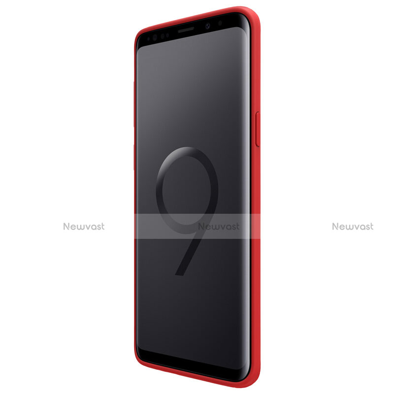 Ultra-thin Silicone Gel Soft Cover S03 for Samsung Galaxy S9 Red