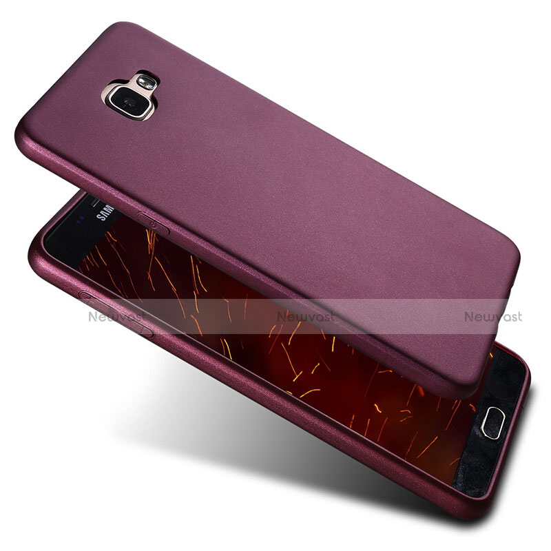 Ultra-thin Silicone Gel Soft Cover S04 for Samsung Galaxy A9 (2016) A9000 Purple