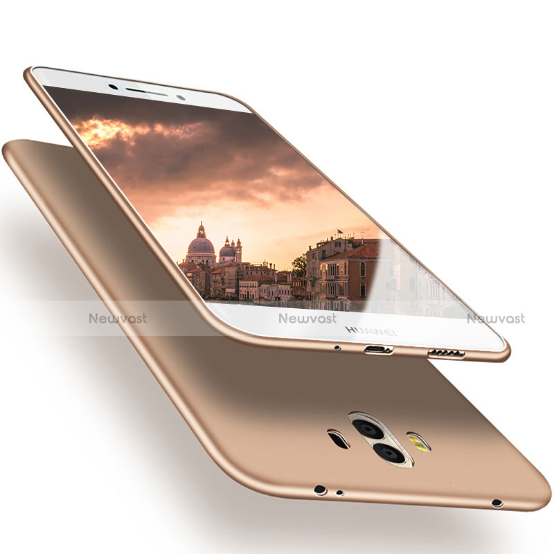 Ultra-thin Silicone Gel Soft Cover S05 for Huawei Mate 10 Gold