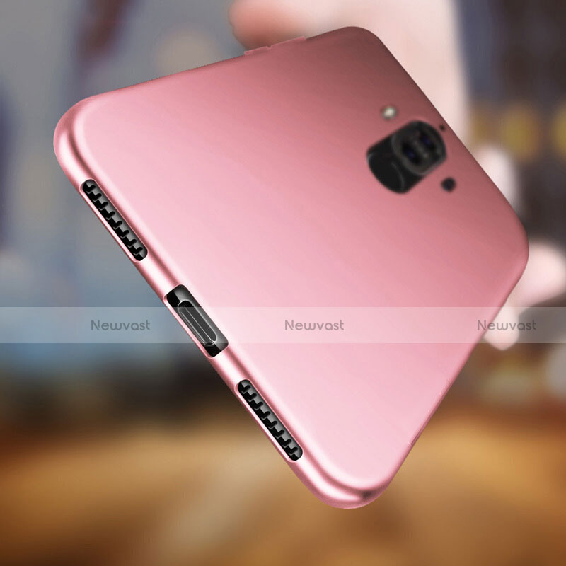 Ultra-thin Silicone Gel Soft Cover S05 for Huawei Mate 10 Pink