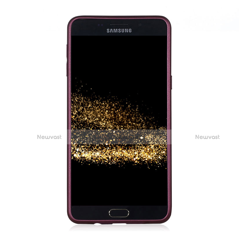 Ultra-thin Silicone Gel Soft Cover S06 for Samsung Galaxy A9 (2016) A9000 Purple