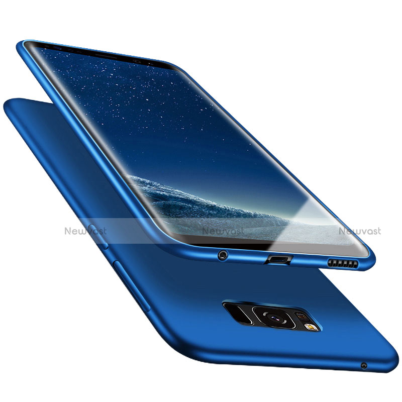 Ultra-thin Silicone Gel Soft Cover S06 for Samsung Galaxy S8 Plus Blue