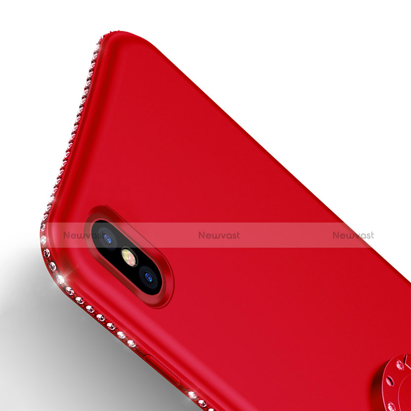 Ultra-thin Silicone Gel Soft Matte Finish Front and Back Case 360 Degrees Cover for Apple iPhone Xs Max