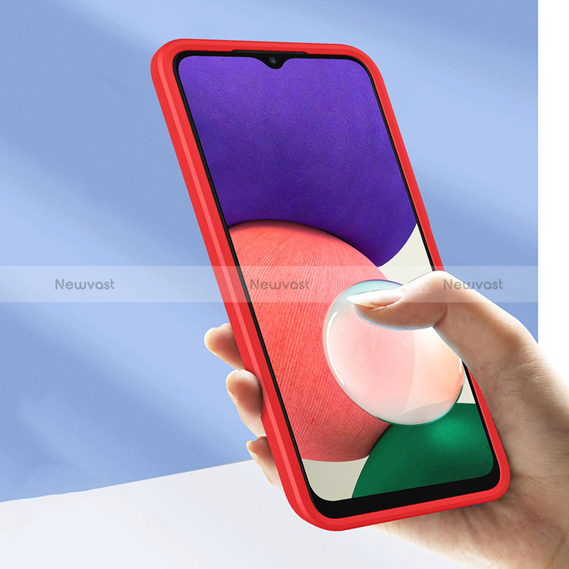 Ultra-thin Silicone Gel Soft Matte Finish Front and Back Case 360 Degrees Cover for Samsung Galaxy A22s 5G