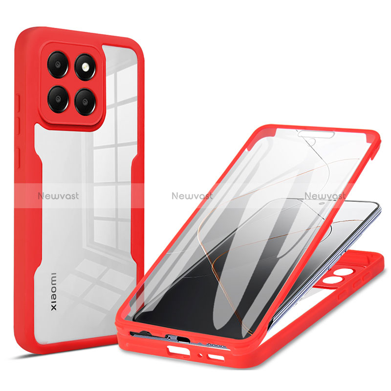 Ultra-thin Silicone Gel Soft Matte Finish Front and Back Case 360 Degrees Cover for Xiaomi Mi 14 5G