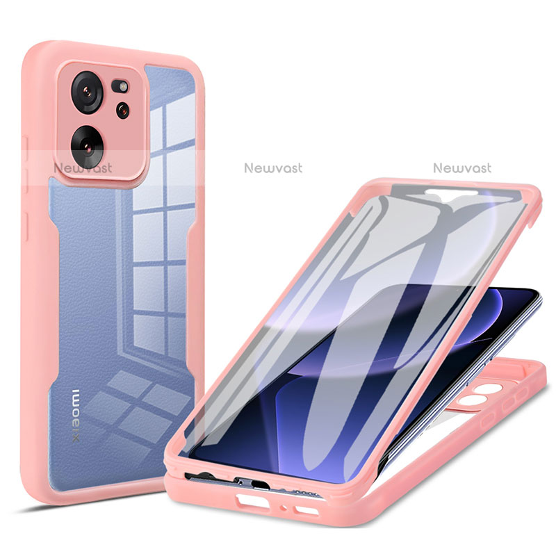 Ultra-thin Silicone Gel Soft Matte Finish Front and Back Case 360 Degrees Cover for Xiaomi Redmi K60 Ultra 5G