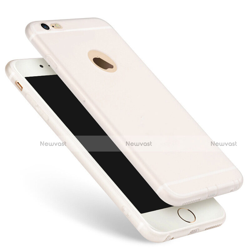 Ultra-thin Silicone TPU Soft Case for Apple iPhone 6 Plus White