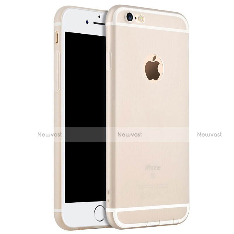 Ultra-thin Silicone TPU Soft Case for Apple iPhone 6 Plus White