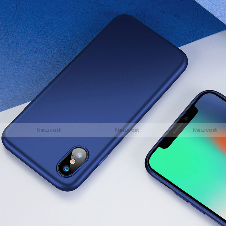 Ultra-thin Silicone TPU Soft Case for Apple iPhone Xs Blue