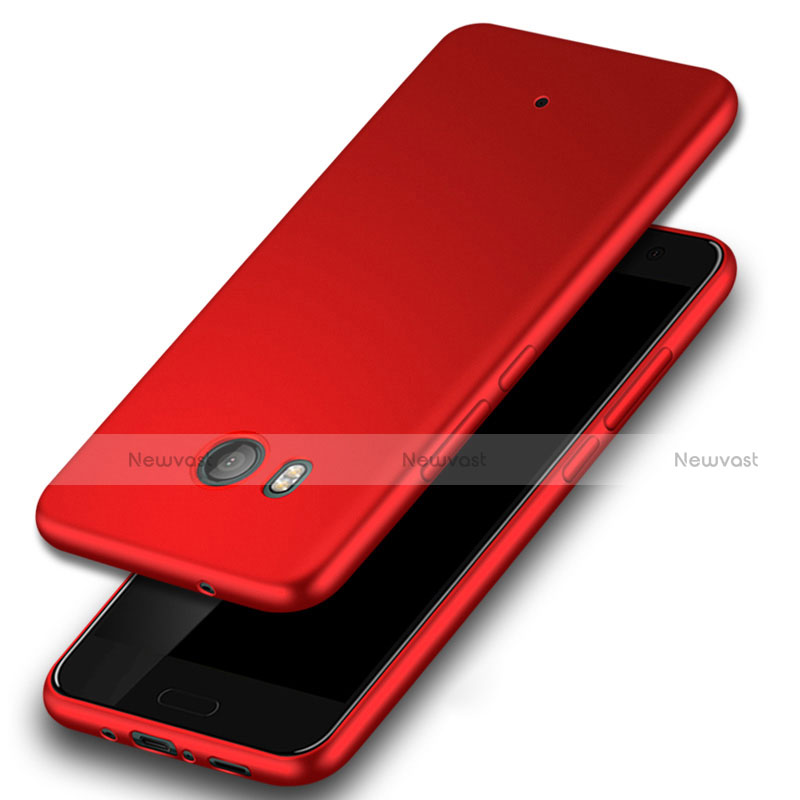 Ultra-thin Silicone TPU Soft Case for HTC U11 Red