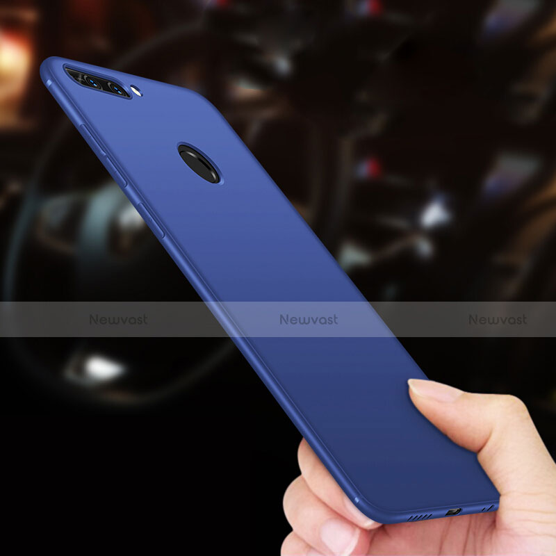 Ultra-thin Silicone TPU Soft Case for Huawei Honor 8 Pro Blue