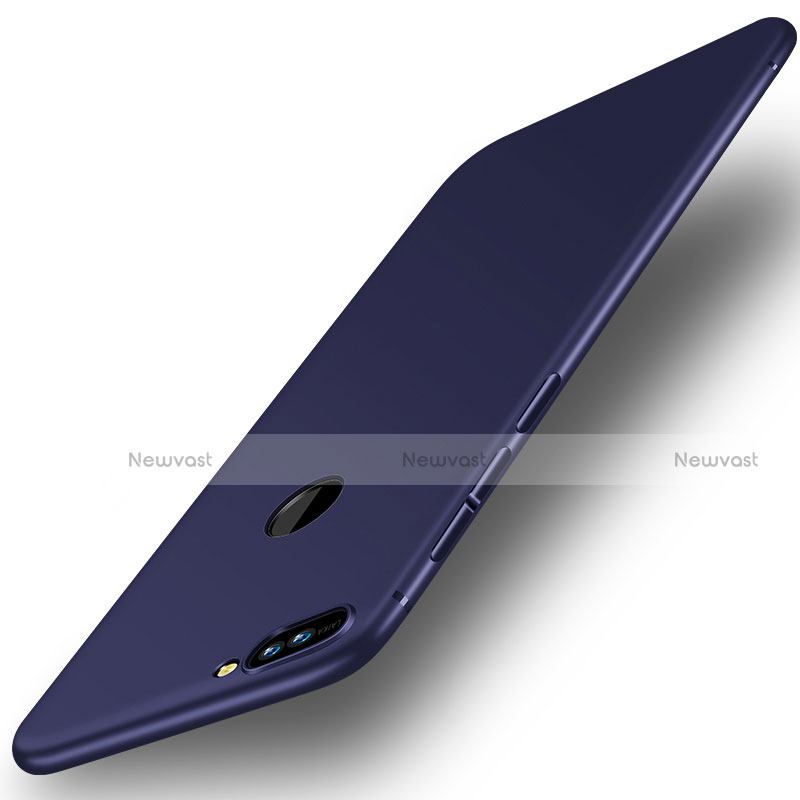 Ultra-thin Silicone TPU Soft Case for Huawei Honor 8 Pro Blue