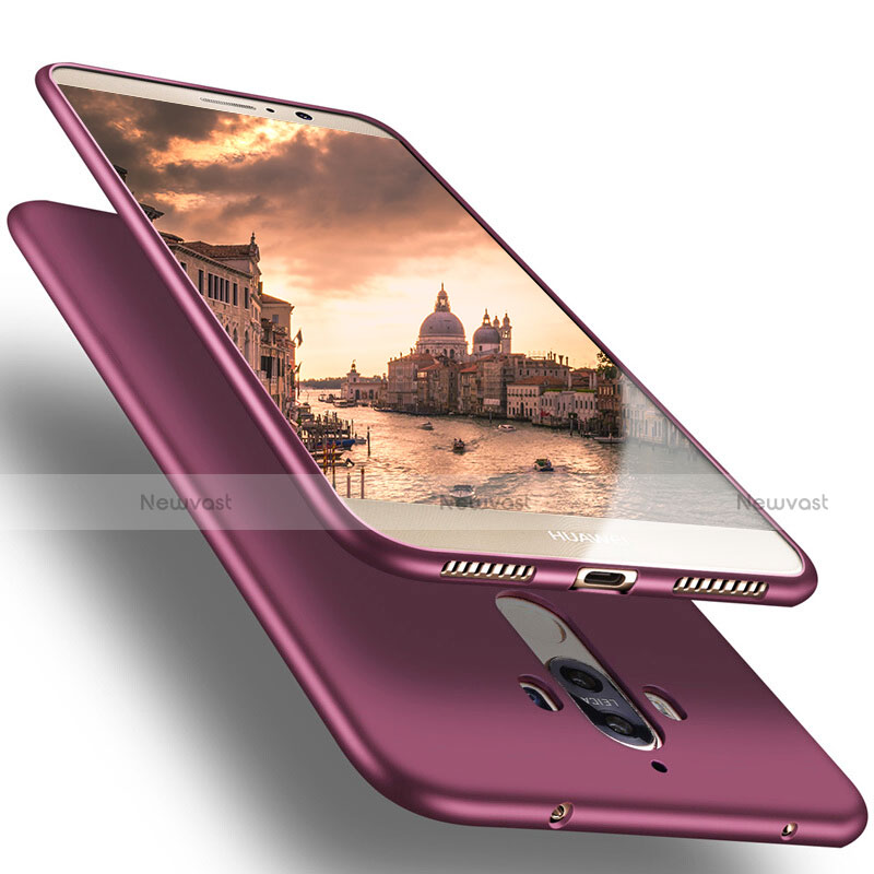 Ultra-thin Silicone TPU Soft Case for Huawei Mate 10 Pro Purple