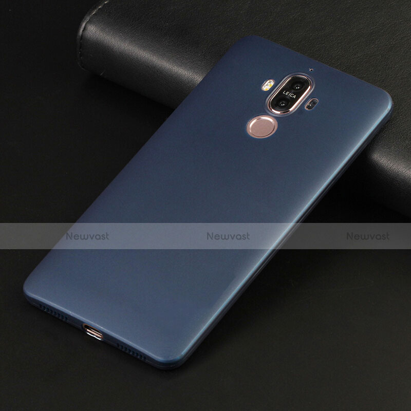 Ultra-thin Silicone TPU Soft Case for Huawei Mate 9 Blue