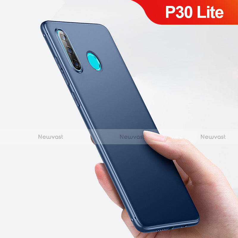 Ultra-thin Silicone TPU Soft Case for Huawei P30 Lite Blue