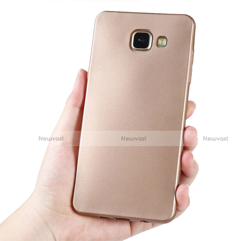 Ultra-thin Silicone TPU Soft Case for Samsung Galaxy A5 (2016) SM-A510F Gold