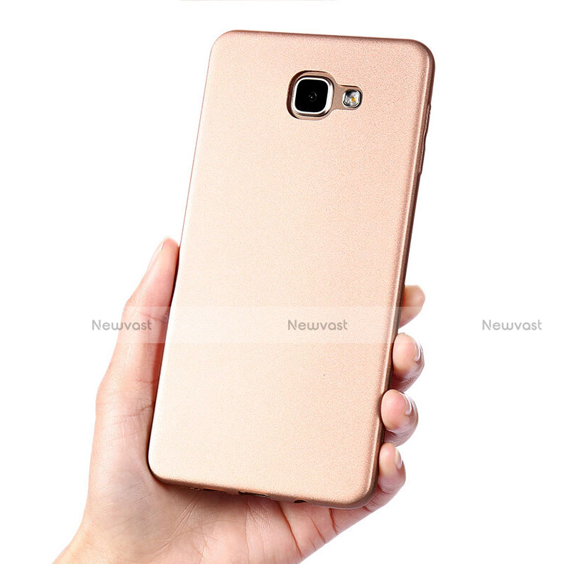 Ultra-thin Silicone TPU Soft Case for Samsung Galaxy A9 Pro (2016) SM-A9100 Gold