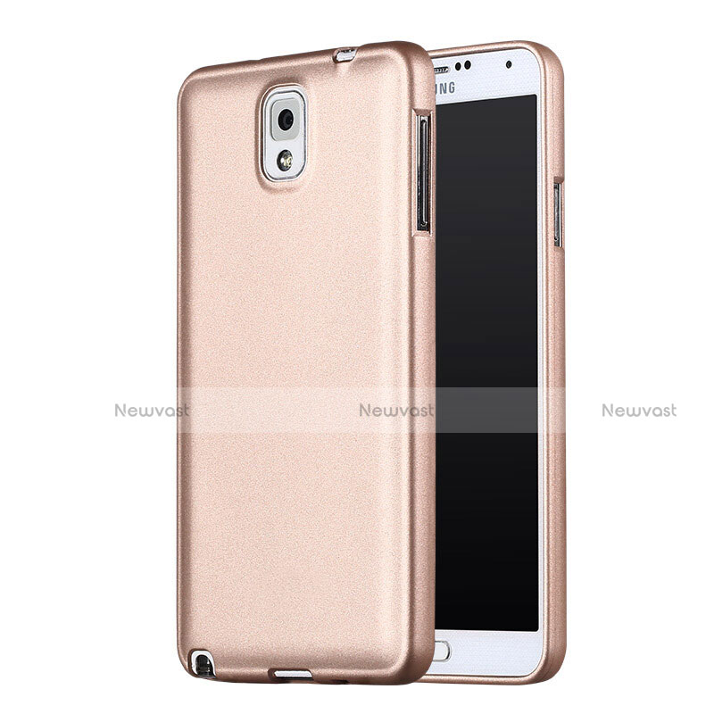 Ultra-thin Silicone TPU Soft Case for Samsung Galaxy Note 3 N9000 Gold