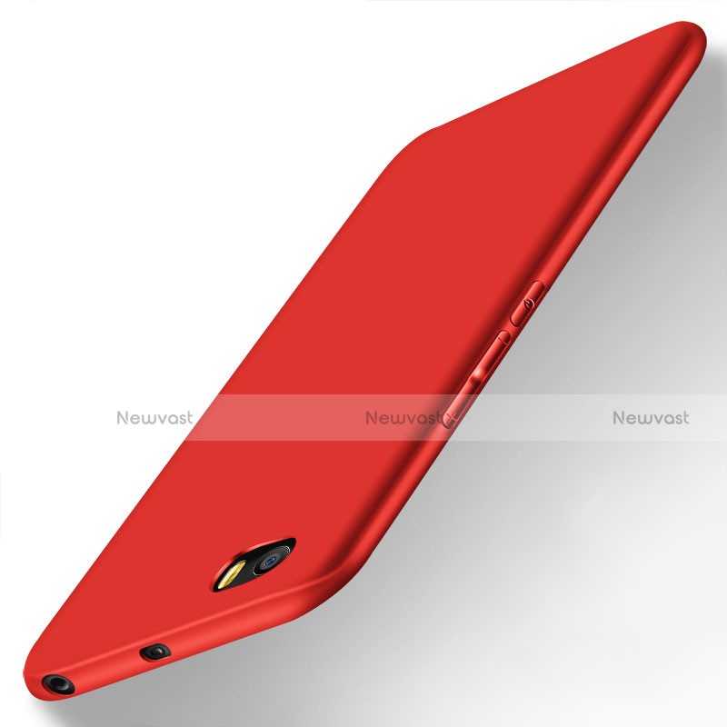 Ultra-thin Silicone TPU Soft Case for Xiaomi Mi 5 Red