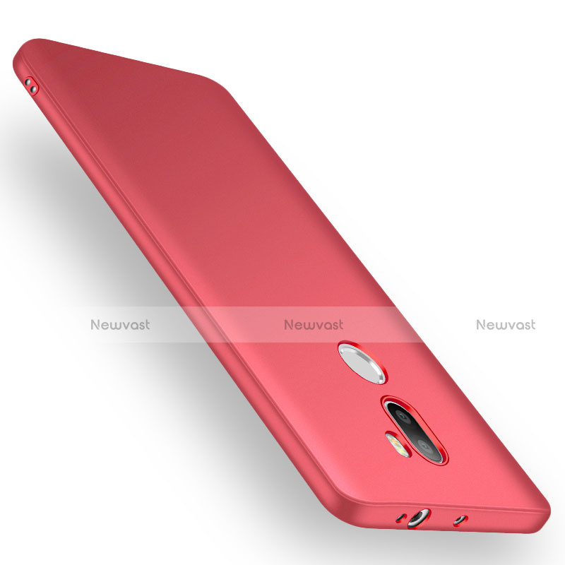 Ultra-thin Silicone TPU Soft Case for Xiaomi Mi 5S Plus Red